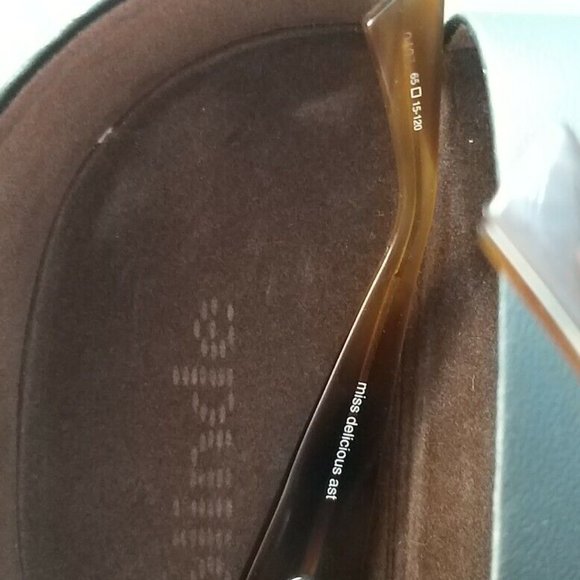 Blinde by Richard Walker talk to me AST Brown sunglasses with hard case - EUC - Picture 9 of 10